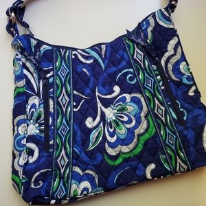 Vera Bradley "Lisa B" purse in Mediterranean Blue
